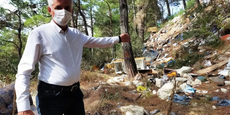 Bursa’da muhtar bu görüntülere isyan etti