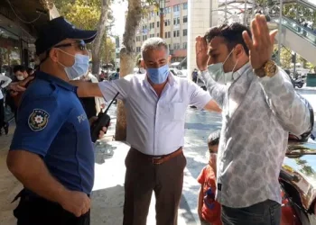 Denetimde kimlik isteyen polise direndi arandığı ortaya çıktı