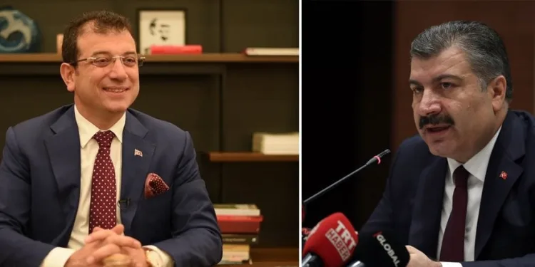 Koca’dan, İmamoğlu’na “Geçmiş olsun” telefonu