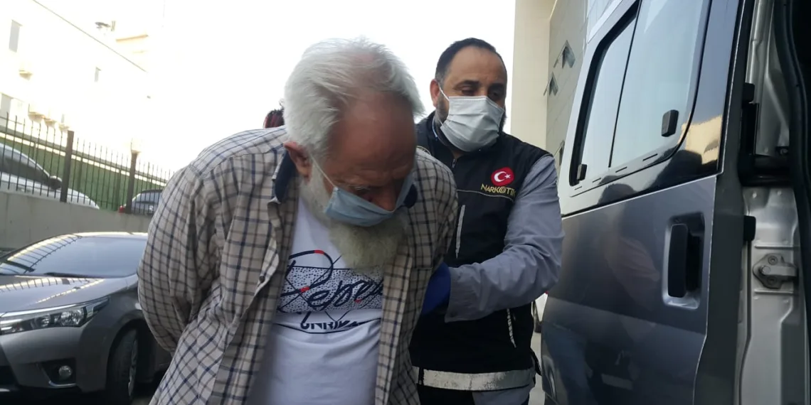 Bursa’da 70 yaşında uyuşturucu ticaretinden tutuklandı