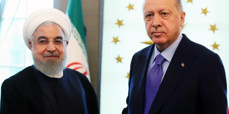 Cumhurbaşkanı Erdoğan, İran Cumhurbaşkanı Ruhani ile görüştü