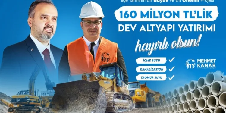 Mustafakemalpaşa tarihinin en büyük yatırımı