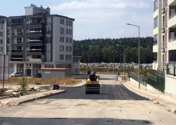 Güneştepe sokakları asfaltlandı