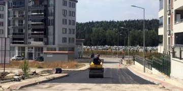 Güneştepe sokakları asfaltlandı