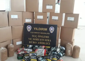 Bursa’da kaçak tütün operasyonu