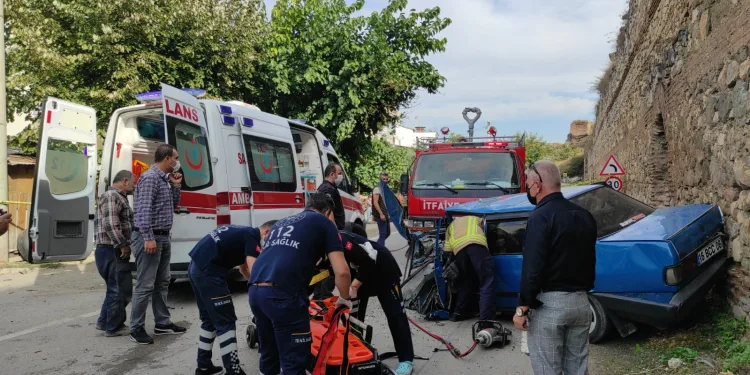 Bursa İznik’te feci kaza!