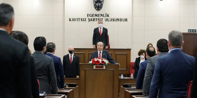 KKTC Cumhurbaşkanı Tatar, yemin etti