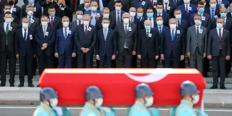 Osman Durmuş için TBMM’de tören