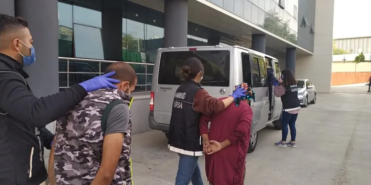 Bursa’da uyuşturucu şüphelisi 6 zanlıdan biri tutuklandı