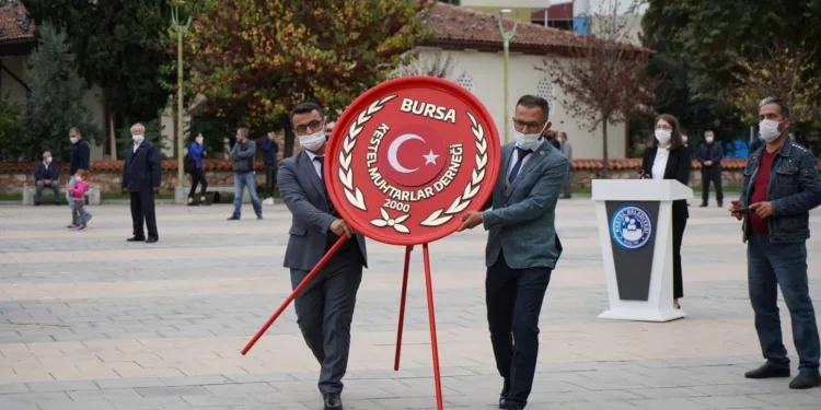 Kestel’de muhtarlar günü törenle kutlandı