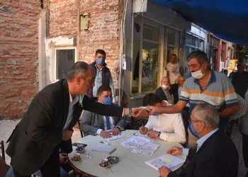 Ürünlerini Gemlik Belediyesi’ne satan zeytinciye ödemeler başladı