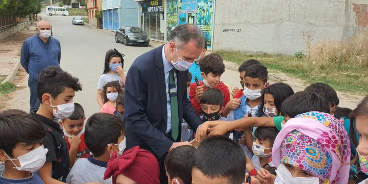 Çevreye duyarlı miniklere Başkan Taban’dan ziyaret