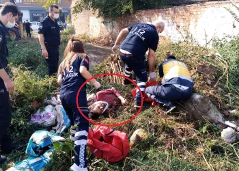 Bursa’da uyuduğunu fark etmeyip üzerine toprak attılar