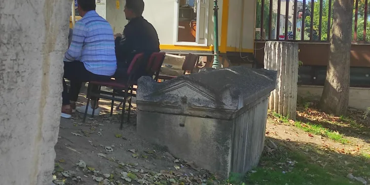 Bursa’da 2 bin yıllık lahidin yeri değişiyor
