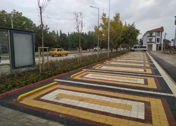 İnegöl’de atıl vaziyetteki alan modern otoparka Ddönüştü