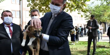 İnegöl Belediyesi okullara köpek sahiplendiriyor