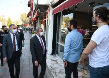 İnegöl protokolünden Covid-19 denetimi