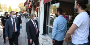 İnegöl protokolünden Covid-19 denetimi