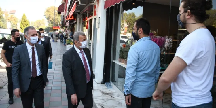 İnegöl protokolünden Covid-19 denetimi