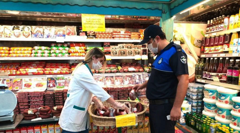 Osmangazi zabıtasından gıda denetimi