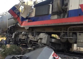 Yozgat’ta iki yük treni çarpıştı