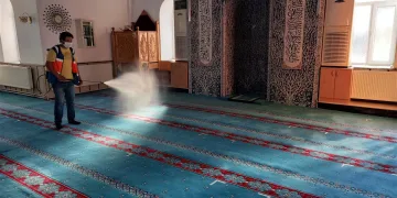 Osmangazi ilçenin dört bir yanını dezenfekte ediyor