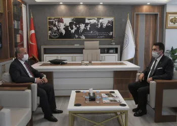 Başkan Dündar’dan ilçe müftüsüne ziyaret