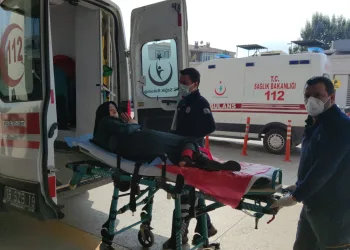 Bursa’da epilepsi nöbeti geçiren kadın bisikletten düştü