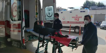 Bursa’da epilepsi nöbeti geçiren kadın bisikletten düştü