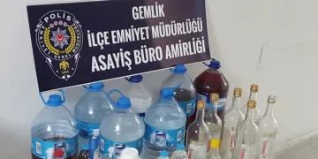 Sahte içkiyle yakalandı, sadece akrabalarına verdiğini söyledi