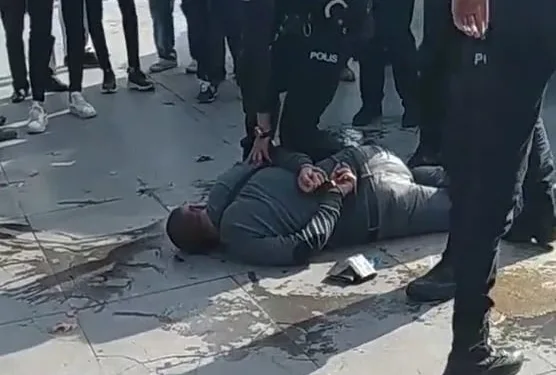 Bursa’da tacizci kapkaççı polise kafa attı