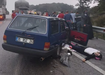 Bursa’da otomobil TIR’a çarptı! 1 ölü
