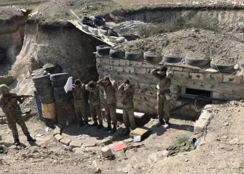 Dağlık Karabağ’da bir grup Ermeni asker esir alındı