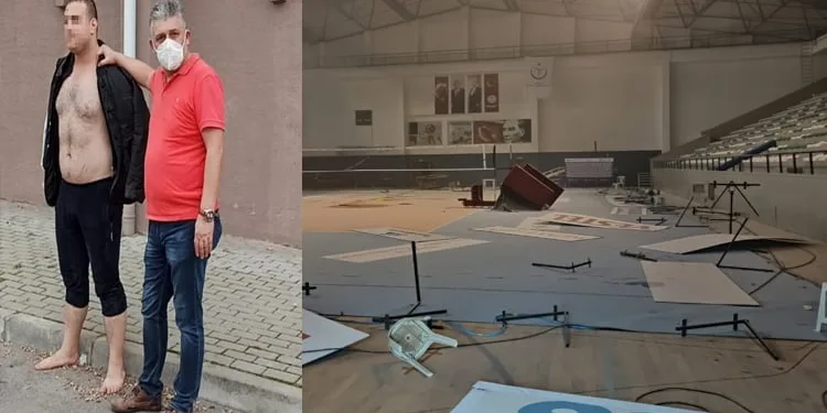 Bursa’da eski halterci spor salonunu bu hale getirdi