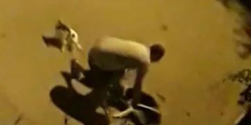 Tepki çeken görüntü: Boruyla dövdü