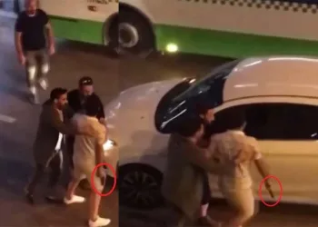 Bursa’da yol verme kavgası! Tabancayla üstüne yürüdü