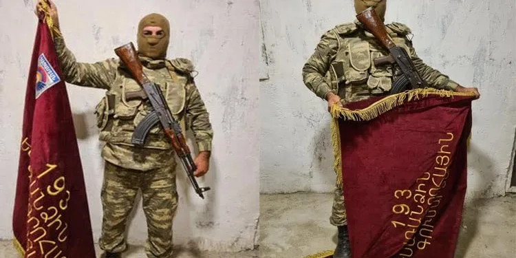 Azerbaycan Ordusu Ermenistan karargahını ele geçirdi