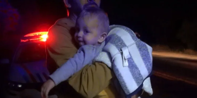 Bursa’da minik Alexander’i bebek koltuğu kurtardı