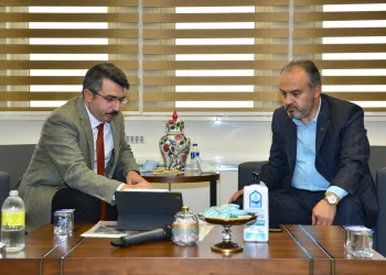 Başkan Aktaş ve Yılmaz biraraya geldi