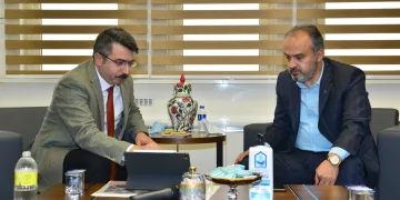 Başkan Aktaş ve Yılmaz biraraya geldi
