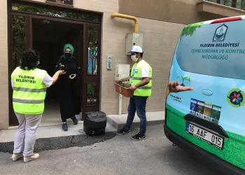 Yıldırım’da geri dönüşüme katkı