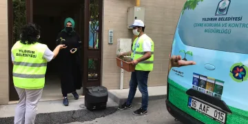 Yıldırım’da geri dönüşüme katkı