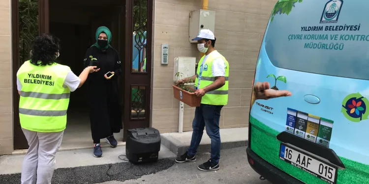 Yıldırım’da geri dönüşüme katkı