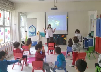 Yıldırımlı miniklerden sağlıklı gülüşler