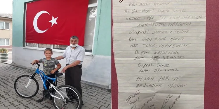 İdlib’deki Mehmetçikten Arda’ya sürpriz