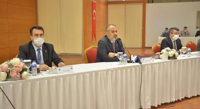 Bursa’da başkanlardan deprem zirvesi