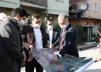 İnegöl’de BUSKİ’nin içme suyu çalışmaları devam ediyor