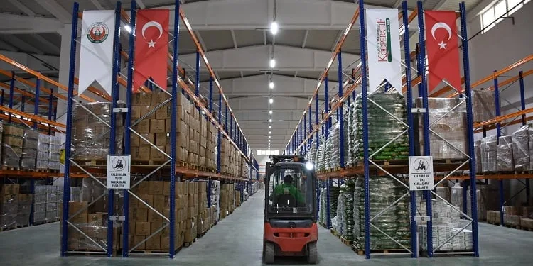 Türkiye Tarım Kredi Kooperatiflerinin yeni deposu Bursa’da açıldı