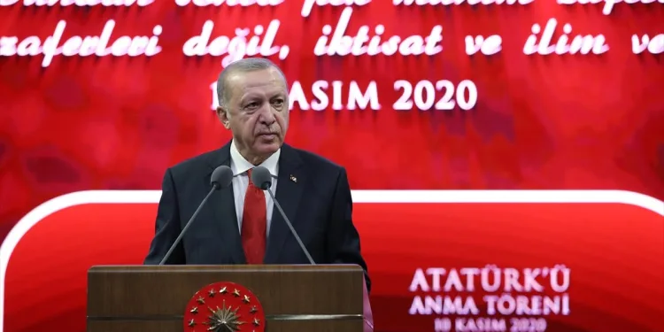 Atatürk’ü anma töreninde Erdoğan’dan önemli mesajlar