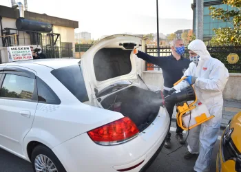 Bursa’da toplu ulaşımda hijyen seferberliği